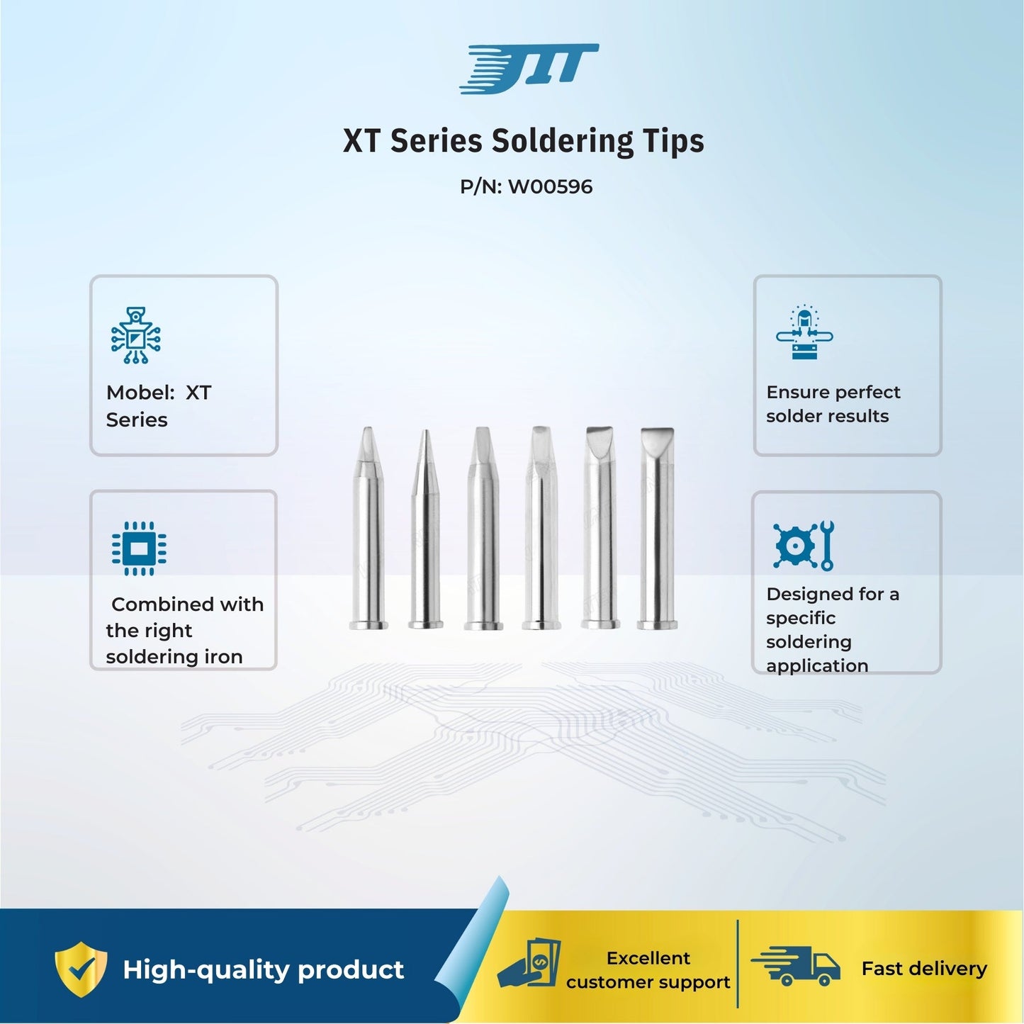 XT Series Soldering Tips JIT INDUSTRIAL ASIA
