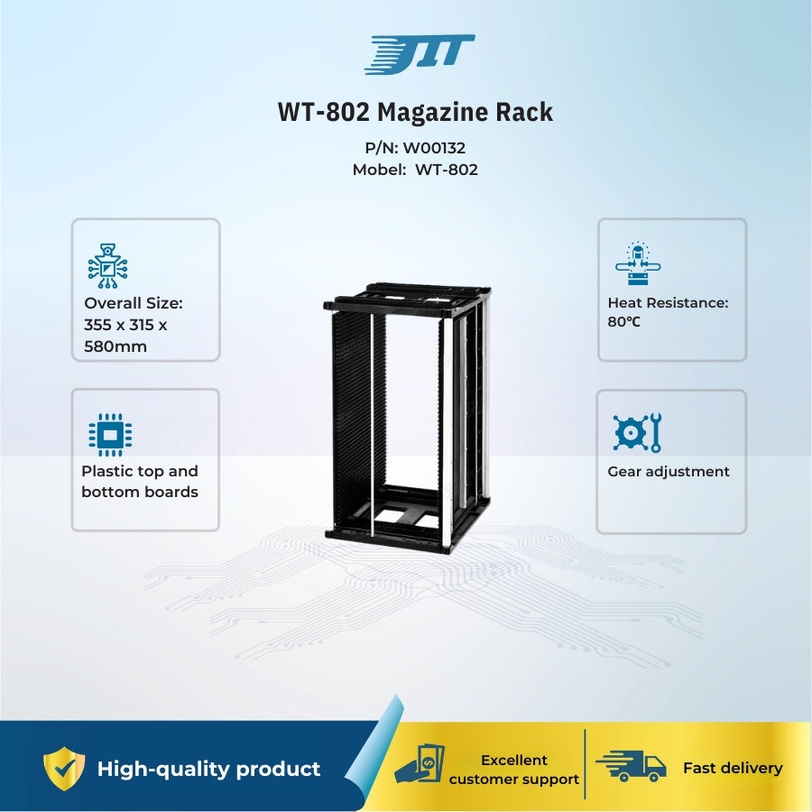 WT-802 Magazine Rack 80℃ JIT INDUSTRIAL ASIA