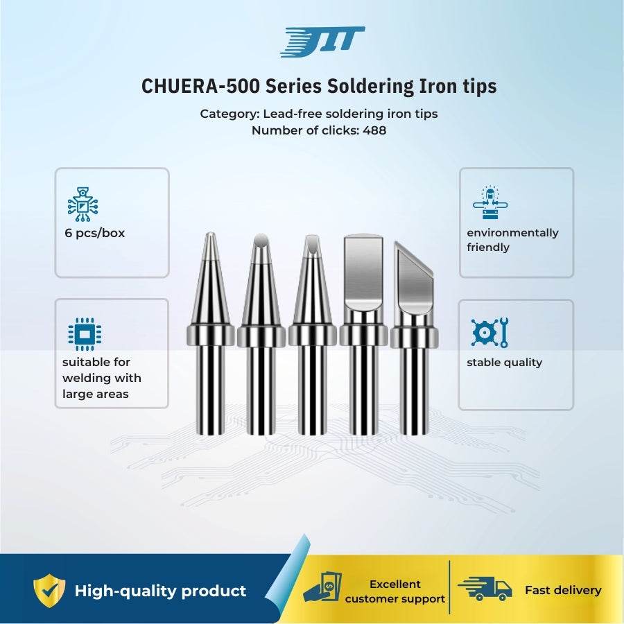 CHUERA-500 Series Soldering Iron tips JIT INDUSTRIAL ASIA
