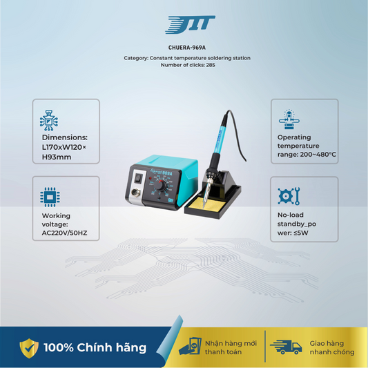 Constant temperature soldering station CHUERA-969A JIT INDUSTRIAL ASIA