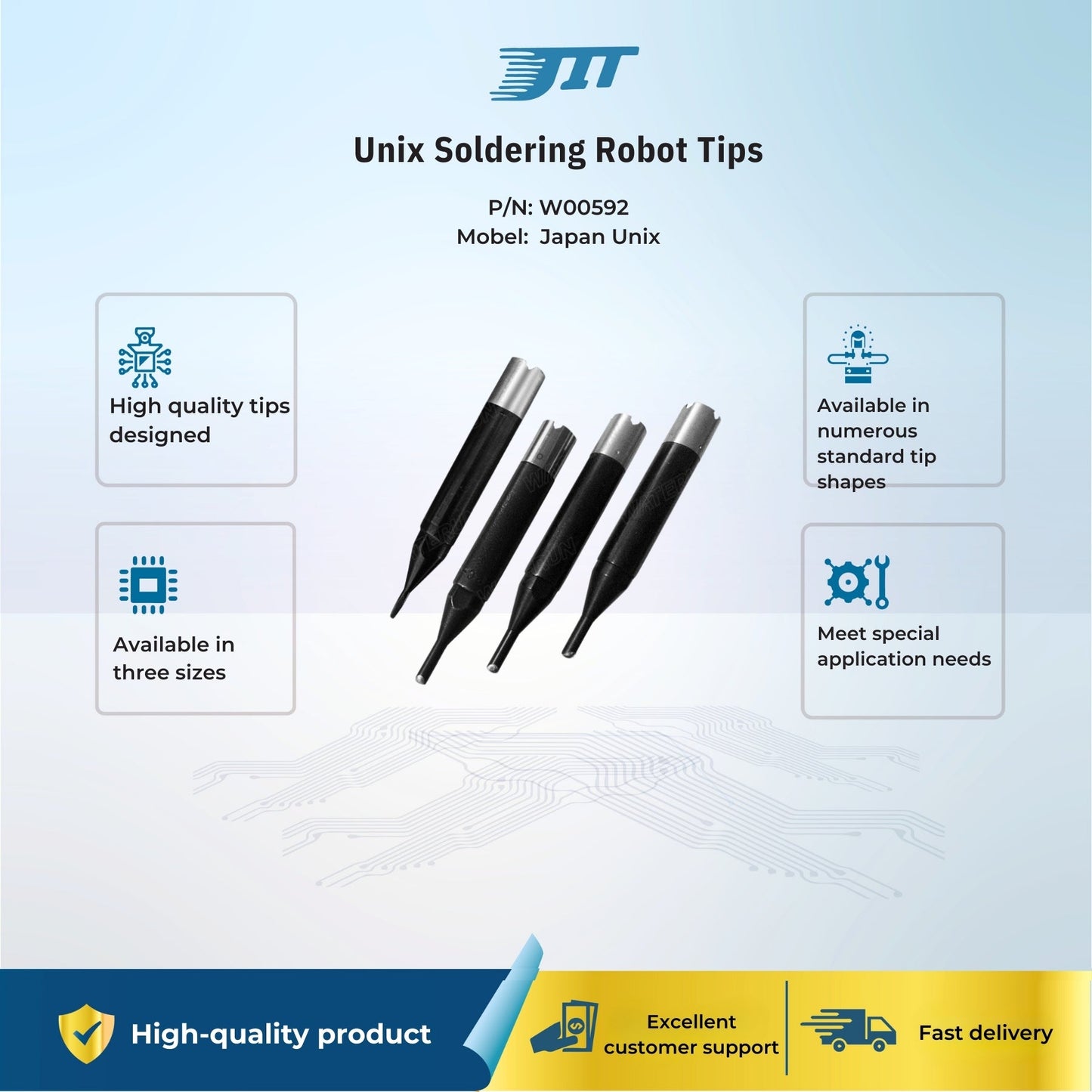 Unix Soldering Robot Tips JIT INDUSTRIAL ASIA
