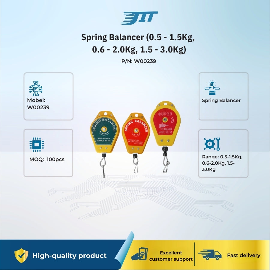Spring Balancer (0.5 - 1.5Kg, 0.6 - 2.0Kg, 1.5 - 3.0Kg) JIT INDUSTRIAL ASIA