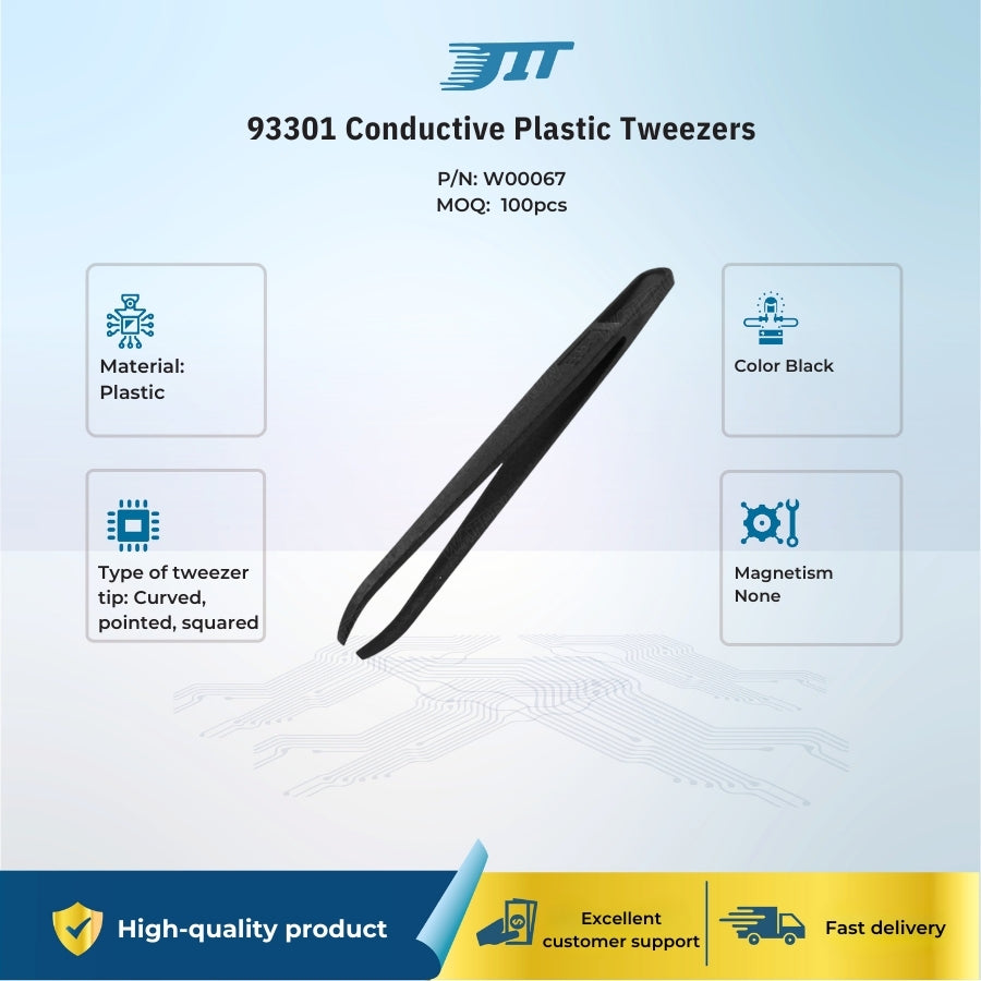 93301 Conductive Plastic Tweezers JIT INDUSTRIAL ASIA