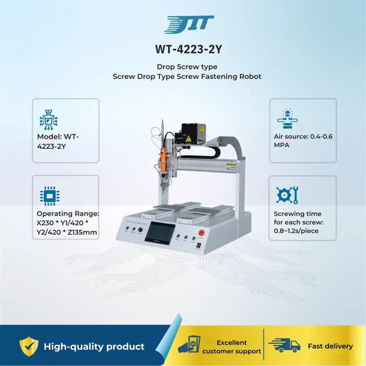 WT-4223-2Y Screw Drop Type Screw Fastening Robot Waterun