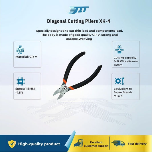 Diagonal Cutting Pliers XK - 4 JIT INDUSTRIAL ASIA