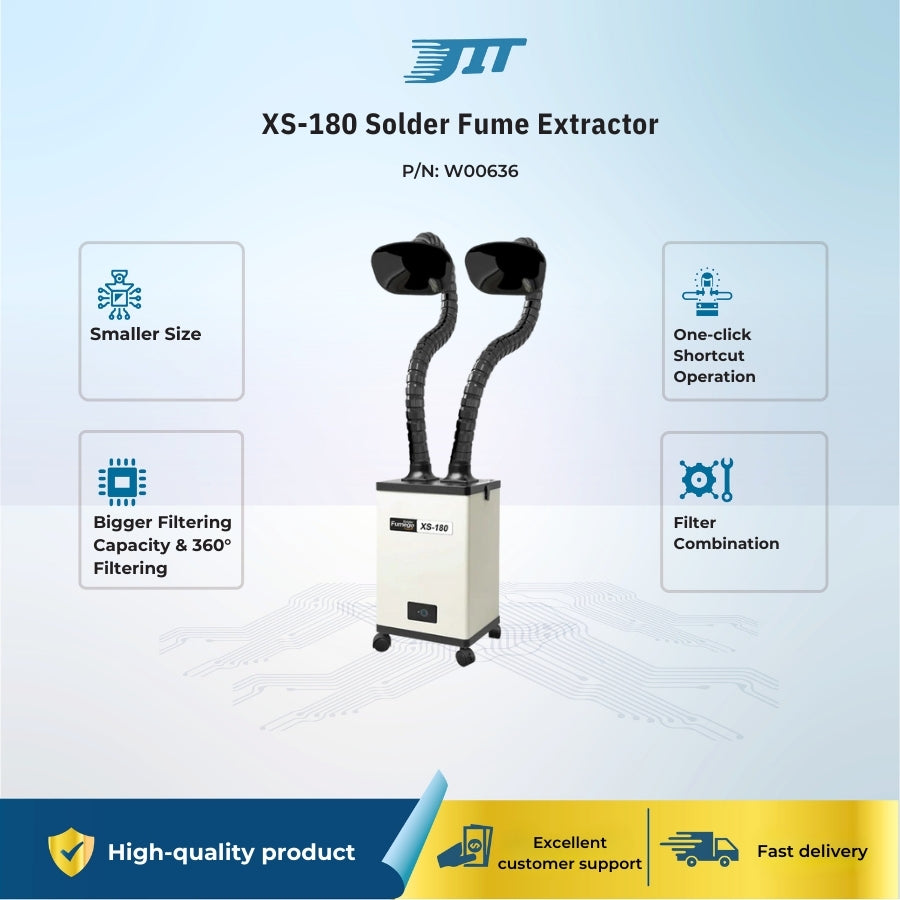 XS-180 Solder Fume Extractor JIT INDUSTRIAL ASIA