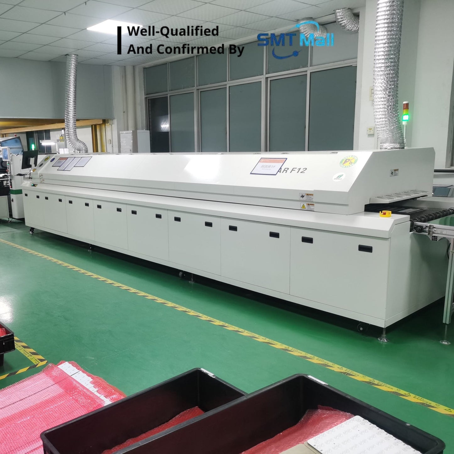 12 Zones Lead-free Hot Air Reflow Oven F12 JIT INDUSTRIAL ASIA