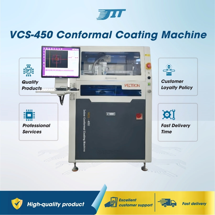 VCS-450 Conformal Coating Machine – Advanced PCB Protection Solution JIT INDUSTRIAL ASIA