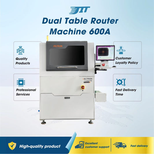 Dual table PCB router machine – High-precision solution for electronics manufacturing JIT INDUSTRIAL ASIA
