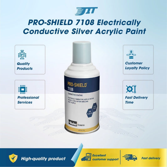 PRO-SHIELD 7108 Electrically Conductive Silver Acrylic Paint JIT INDUSTRIAL ASIA