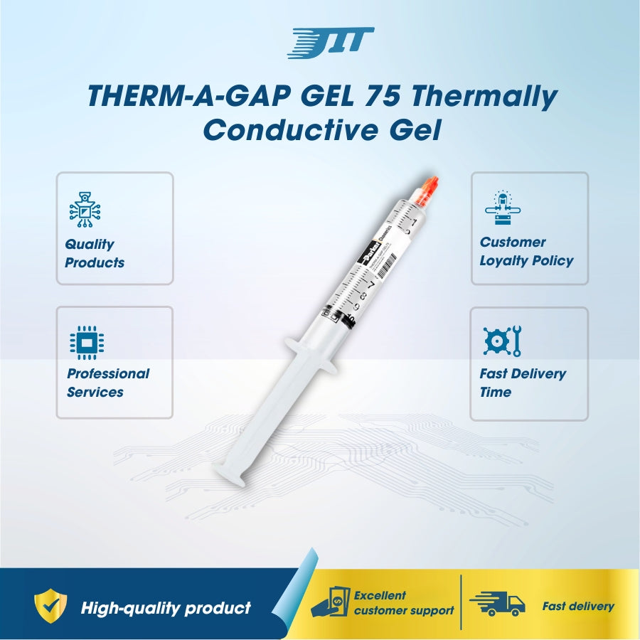 THERM-A-GAP GEL 75 Thermally Conductive Gel JIT INDUSTRIAL ASIA