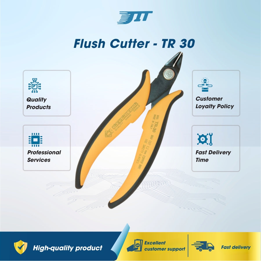 TR 30 Flush Cutter - The Perfect Choice for Precise Wire Cutting