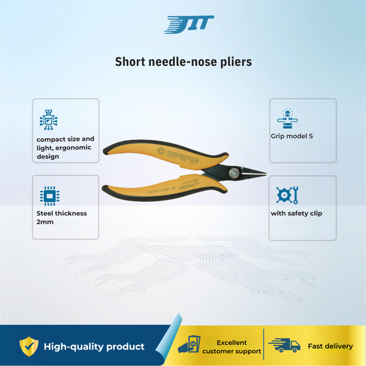 Short needle-nose pliers JIT INDUSTRIAL ASIA
