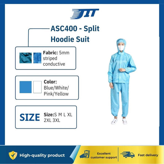 Anti-Static Hoodie Jumpsuit JIT INDUSTRIAL ASIA