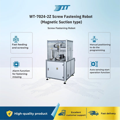 WT-7024-2Z Screw Fastening Robot （Magnetic Suction type)）