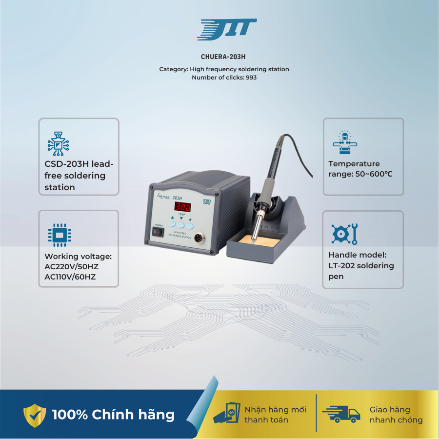 High frequency soldering station CHUERA-203H