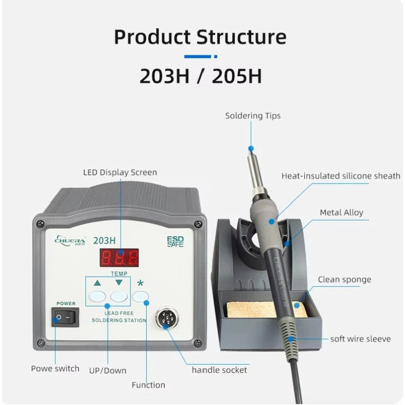 CHUERA 205 Lead-Free Soldering Station JIT INDUSTRIAL ASIA