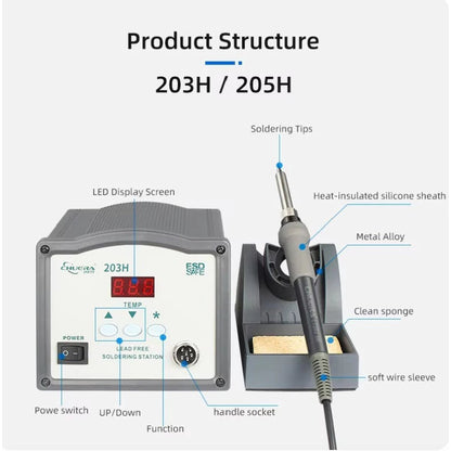 CHUERA 205 Lead-Free Soldering Station JIT INDUSTRIAL ASIA