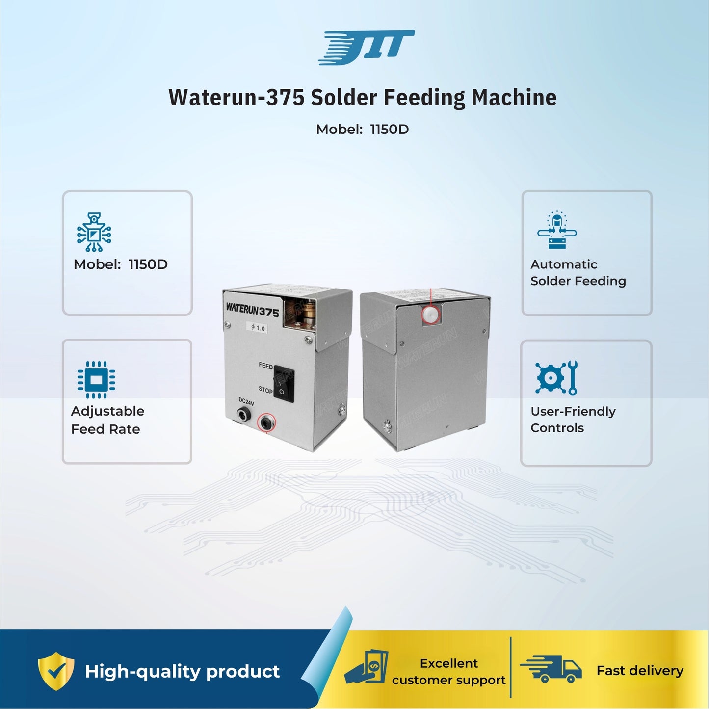 Waterun-375 Solder Feeding Machine