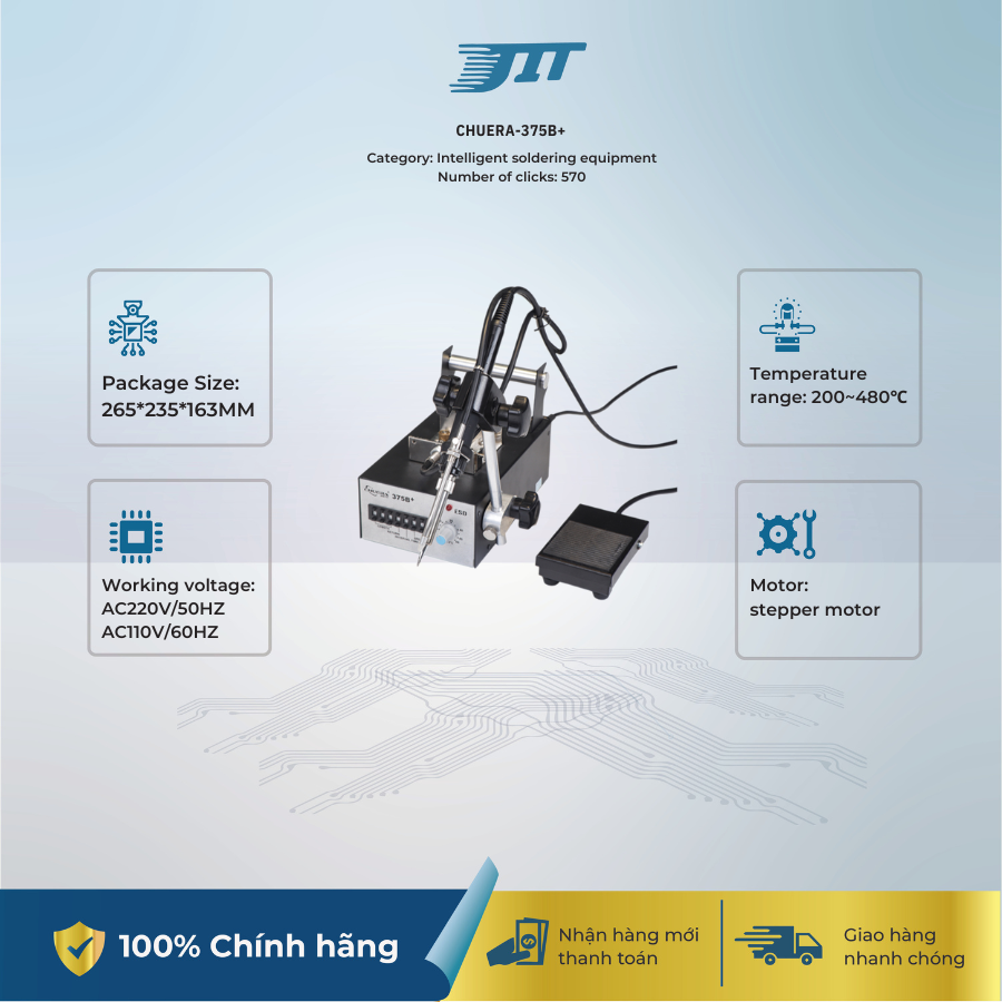 Automatic soldering station CHUERA-375B+
