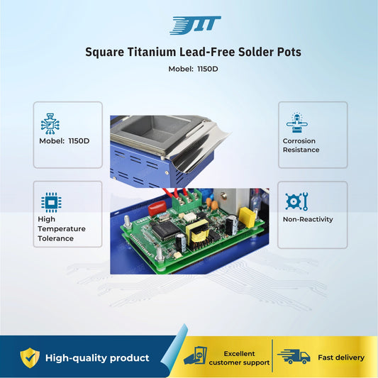 Square Titanium Lead-Free Solder Pots