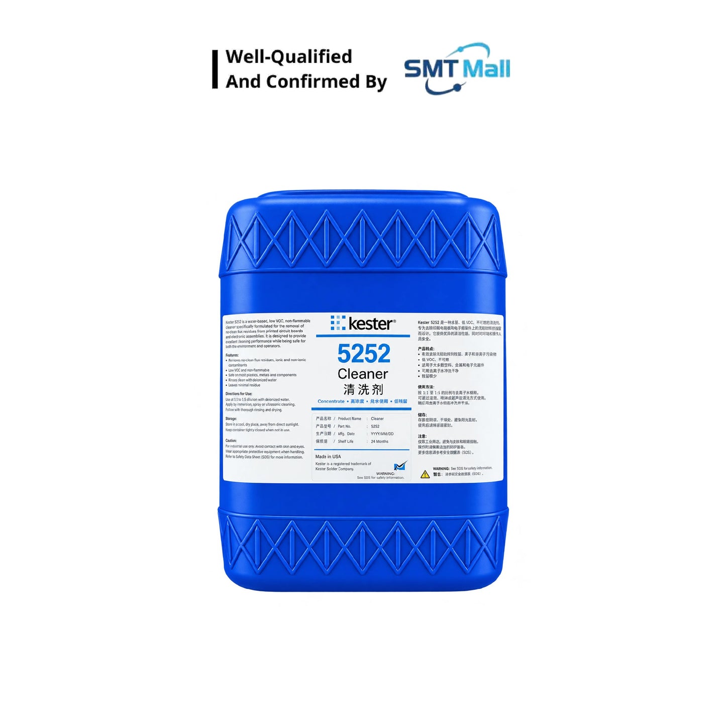 Kester 5252 Cleaning Solvent JIT INDUSTRIAL ASIA
