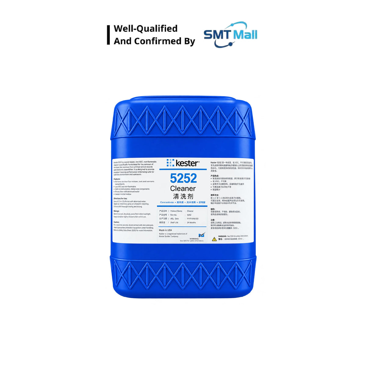 Kester 5252 Cleaning Solvent JIT INDUSTRIAL ASIA