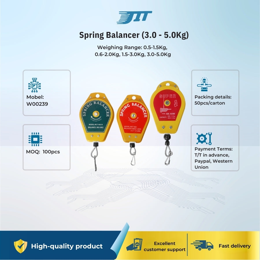 Spring Balancer (3.0 - 5.0Kg) – JIT INDUSTRIAL ASIA