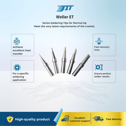 Weller ET Series Soldering Tips for Normal tip