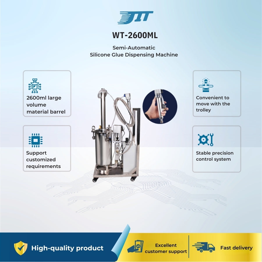 WT-2600ML Silicone Glue Dispensing Machine (Semi-Automatic)