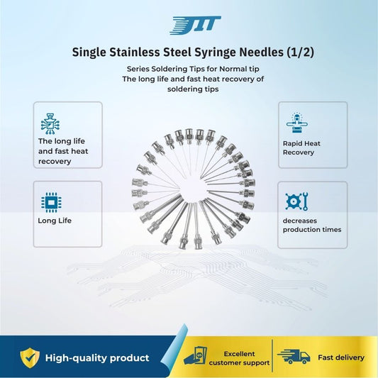 Single Stainless Steel Syringe Needles (1/2)