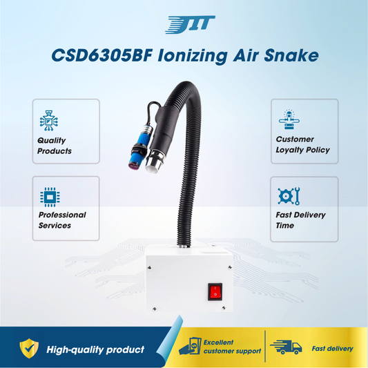 CSD6305BF Anti-Static Ionizing Air Snake Static Eliminator for Industrial ESD Control JIT INDUSTRIAL ASIA