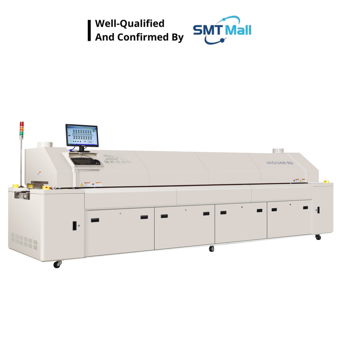 Hot Sales High-End Lead-Free Hot Air Reflow Oven Brand R8 JIT INDUSTRIAL ASIA