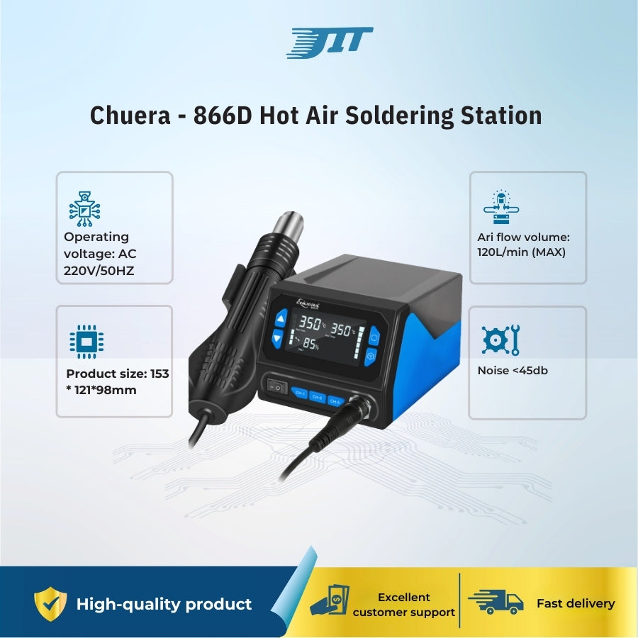 Chuera - 866D Hot Air Soldering Station