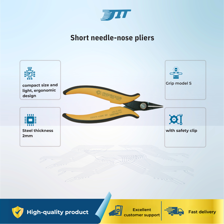 Short needle-nose pliers