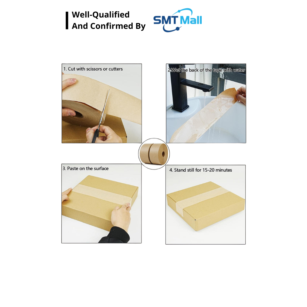 Eco-Friendly Gummed Paper Tape | JIT-37120E JIT INDUSTRIAL ASIA