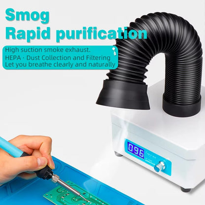 Chuera 130XP 30W Fume Extractor | Soldering Smoke & Fog Purifier JIT INDUSTRIAL ASIA